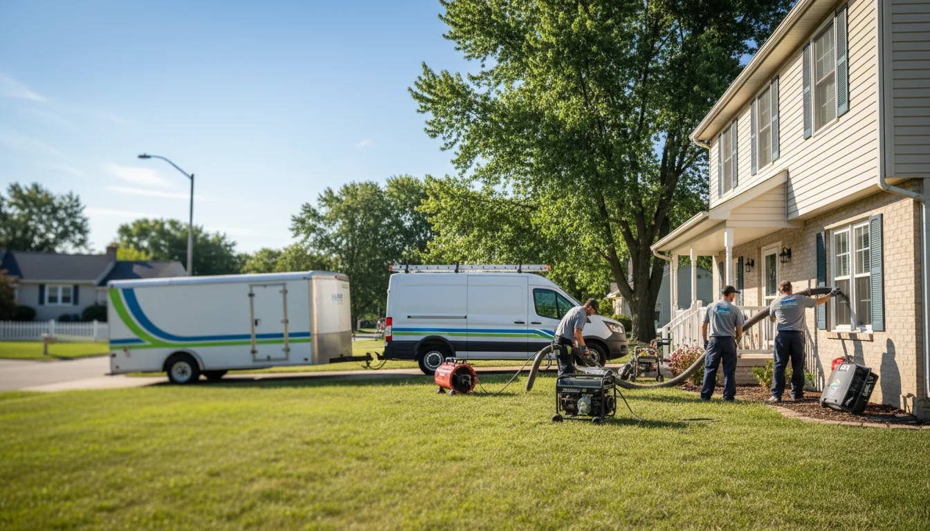 Flooded Basement Restoration And Cleanup With Repair in Hardy, NE near me